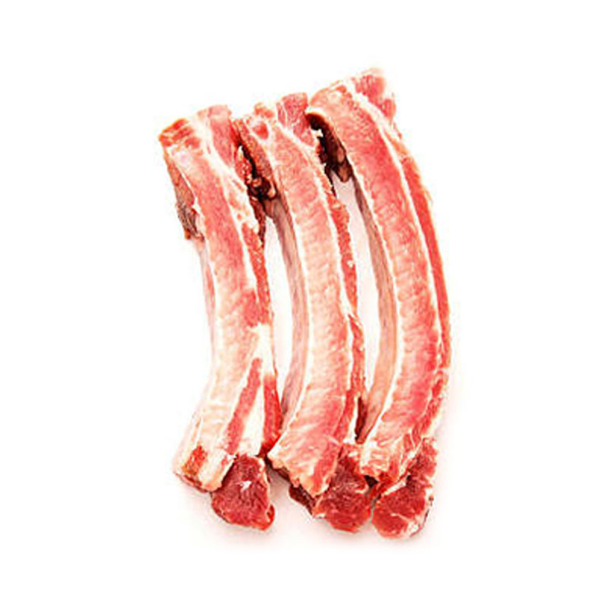 （中百）中粮家佳康 精品猪中排500g*1盒  猪排骨 红烧 炖汤  （注：带脊骨猪排骨）