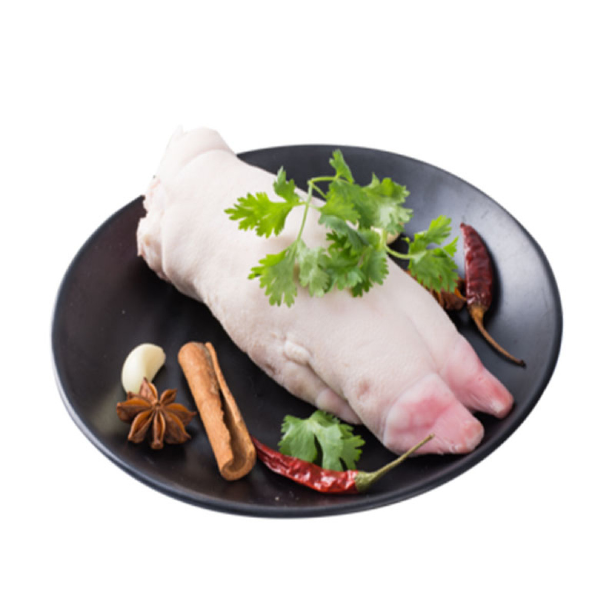 （中百）中粮家佳康 新鲜猪脚1kg  新鲜猪脚 猪手 猪蹄花
