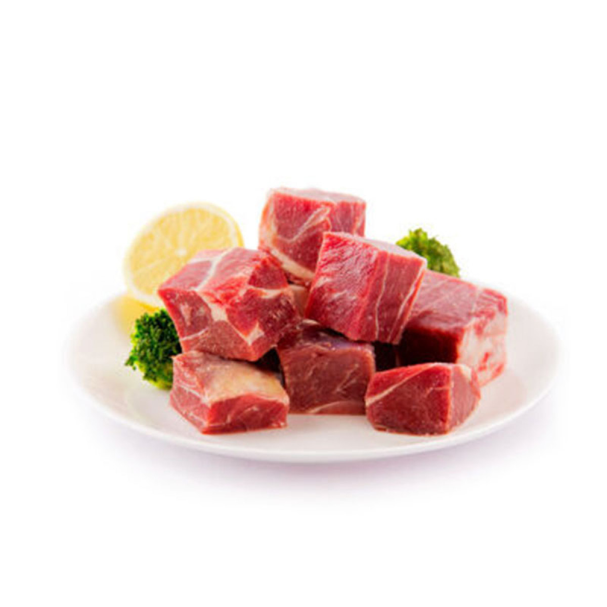 （中百）恒都牛肉块1kg 牛腩无注水黄牛肉 红烧煲汤 鲜冻发货