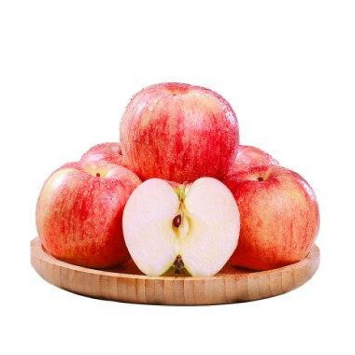 (中百)精品红富士苹果80#3kg  脆甜可口 老少皆宜