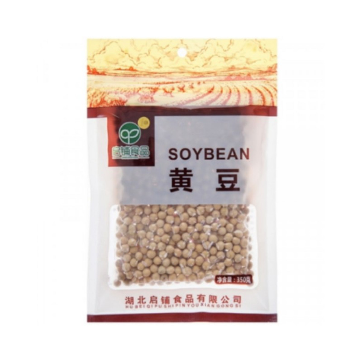 （健康快车）启铺食品黄豆350g*2    五谷杂粮 东北黄豆 真空包装