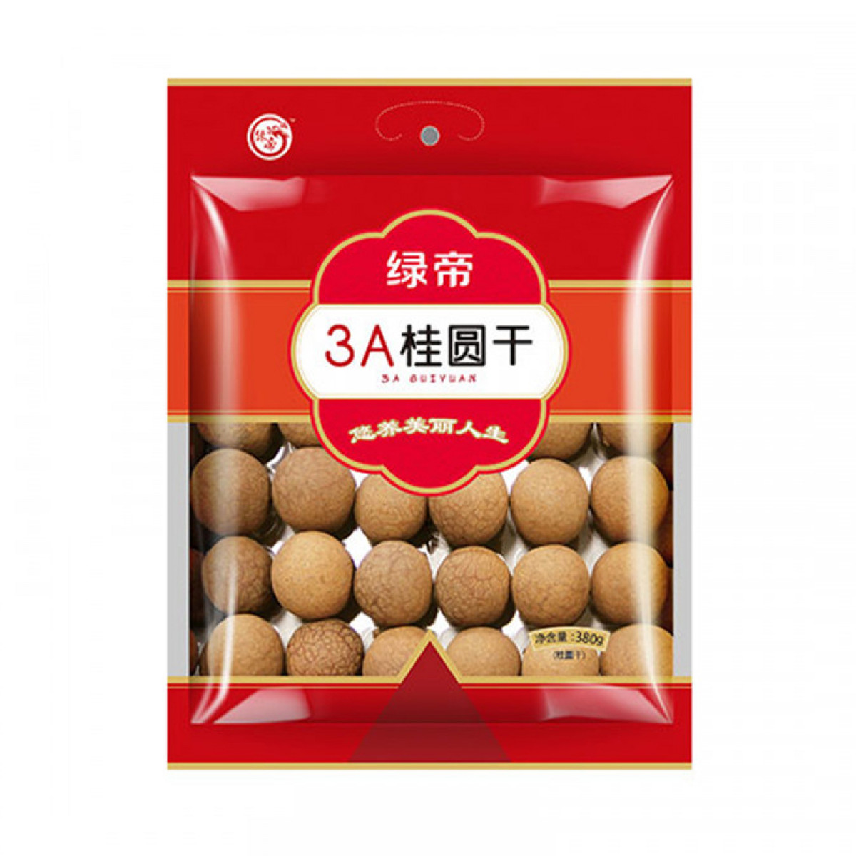 （中合誉品）绿帝3A桂圆干380g 绿帝 桂圆干 干货