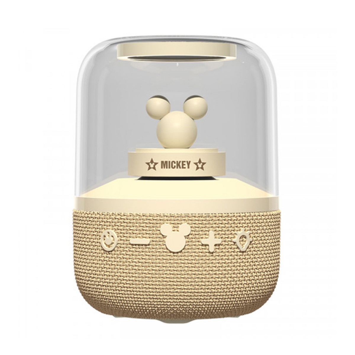 （中合誉品）迪士尼S6米奇系列蓝牙音箱（小度AI智能语音七色RGB呼吸灯)S6 科技 多功能 颜色随机