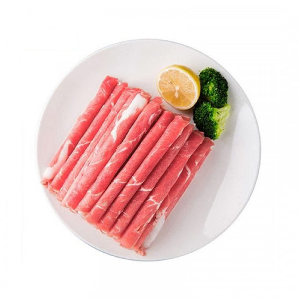 (中百)恒都精品牛肉卷380g  新鲜食材  火锅配菜佳品