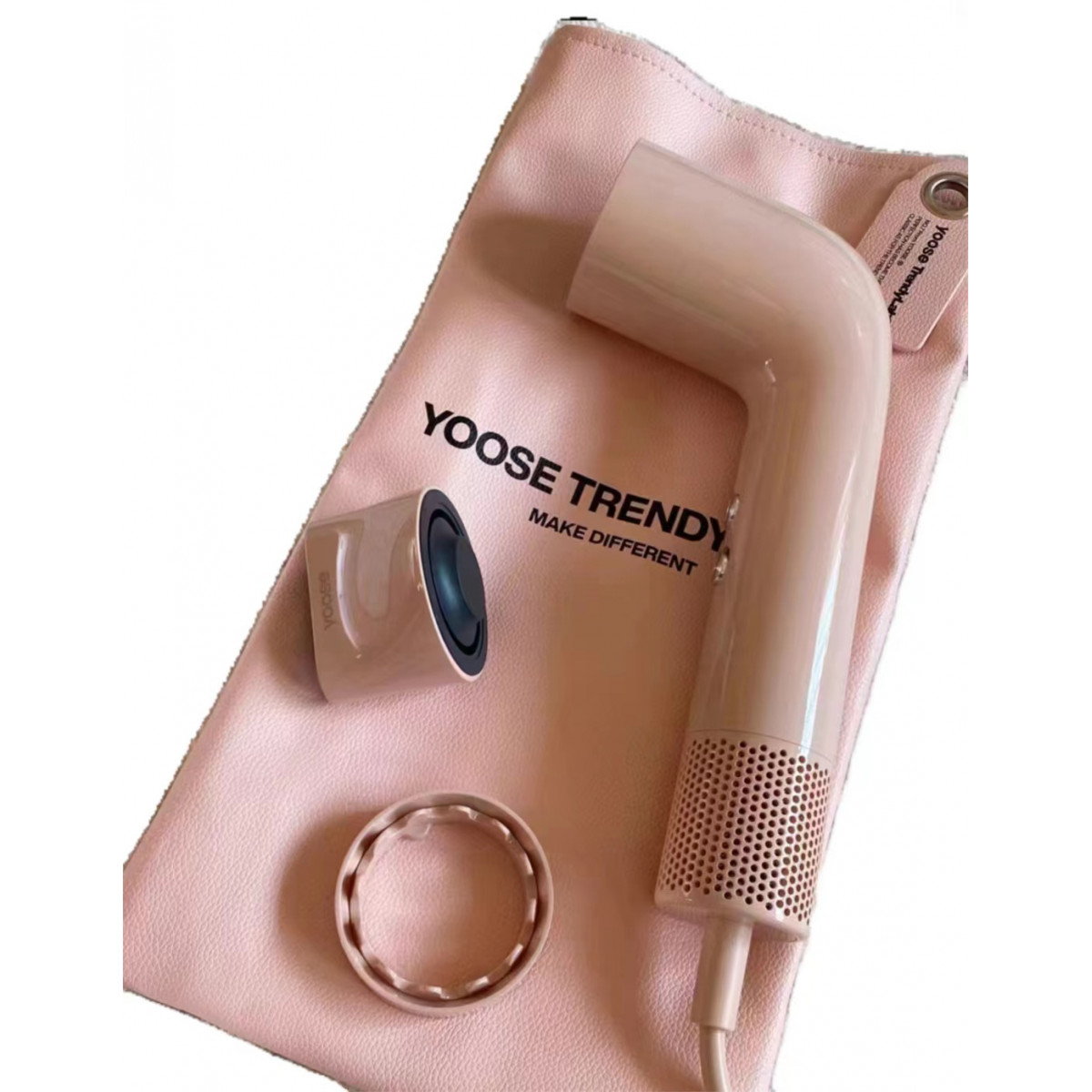 （中百）有色电吹风筒 负离子速干护发流光合金  流光绿