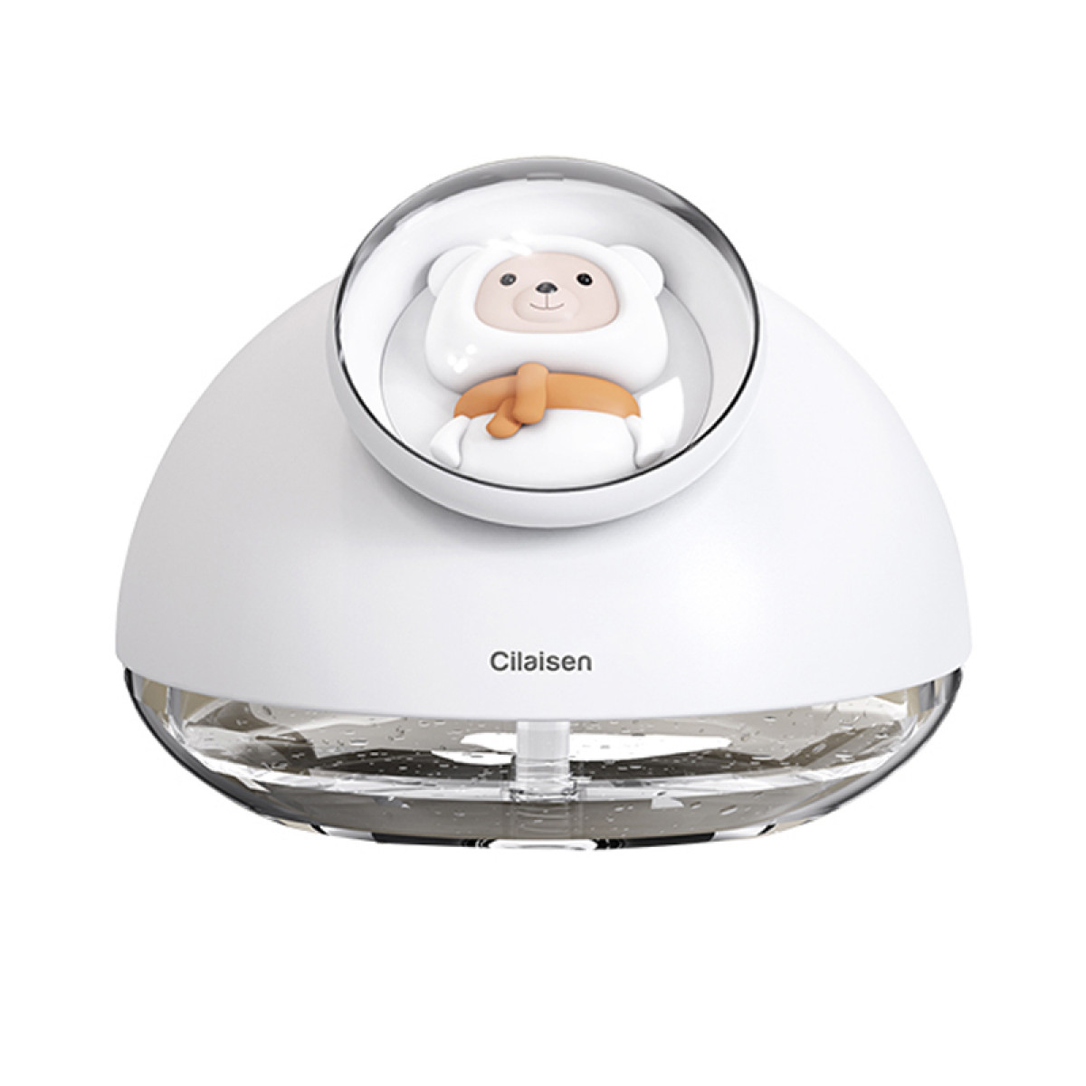 （中合誉品）西莱森迷你加湿器CP-WH2 小型家用卧室婴儿孕妇办公室桌面车载房空气补水USB便携式 水量160ml