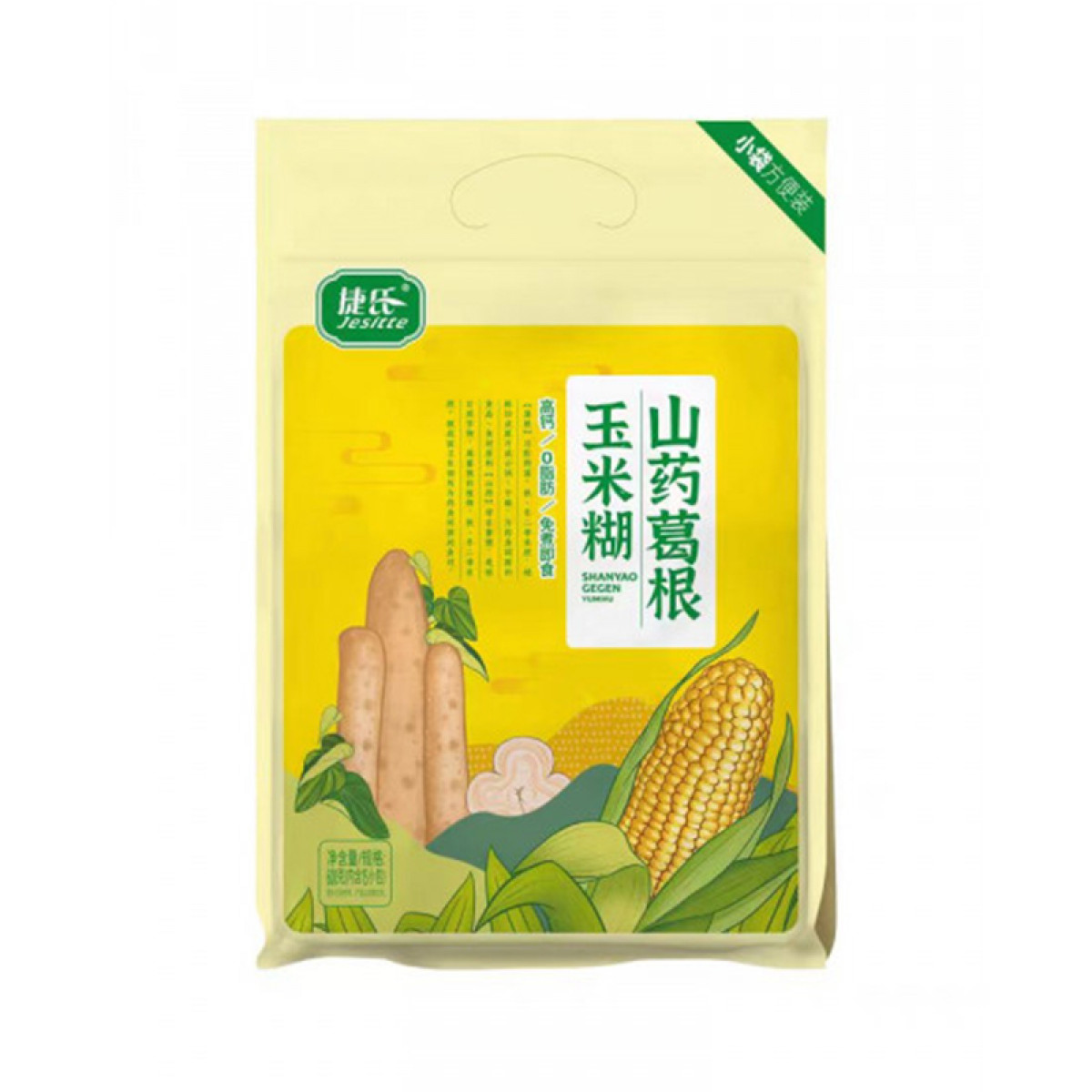 （中百)捷氏山药葛根玉米糊600g青少年成人营养早餐