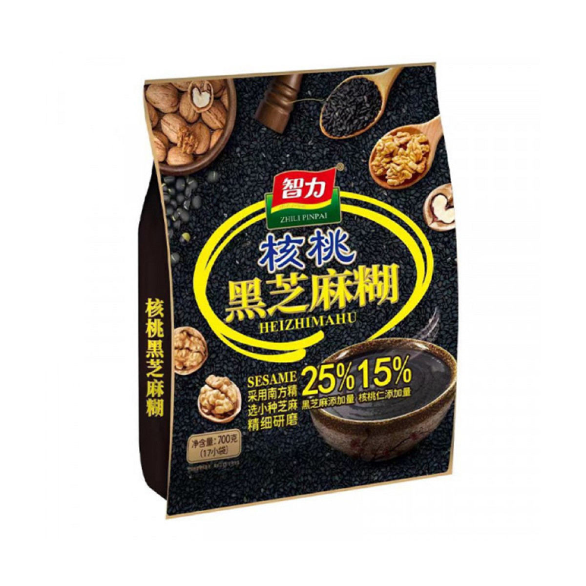 (中百）智力核桃黑芝麻营养糊700g 小袋装即食营养早餐冲饮食品