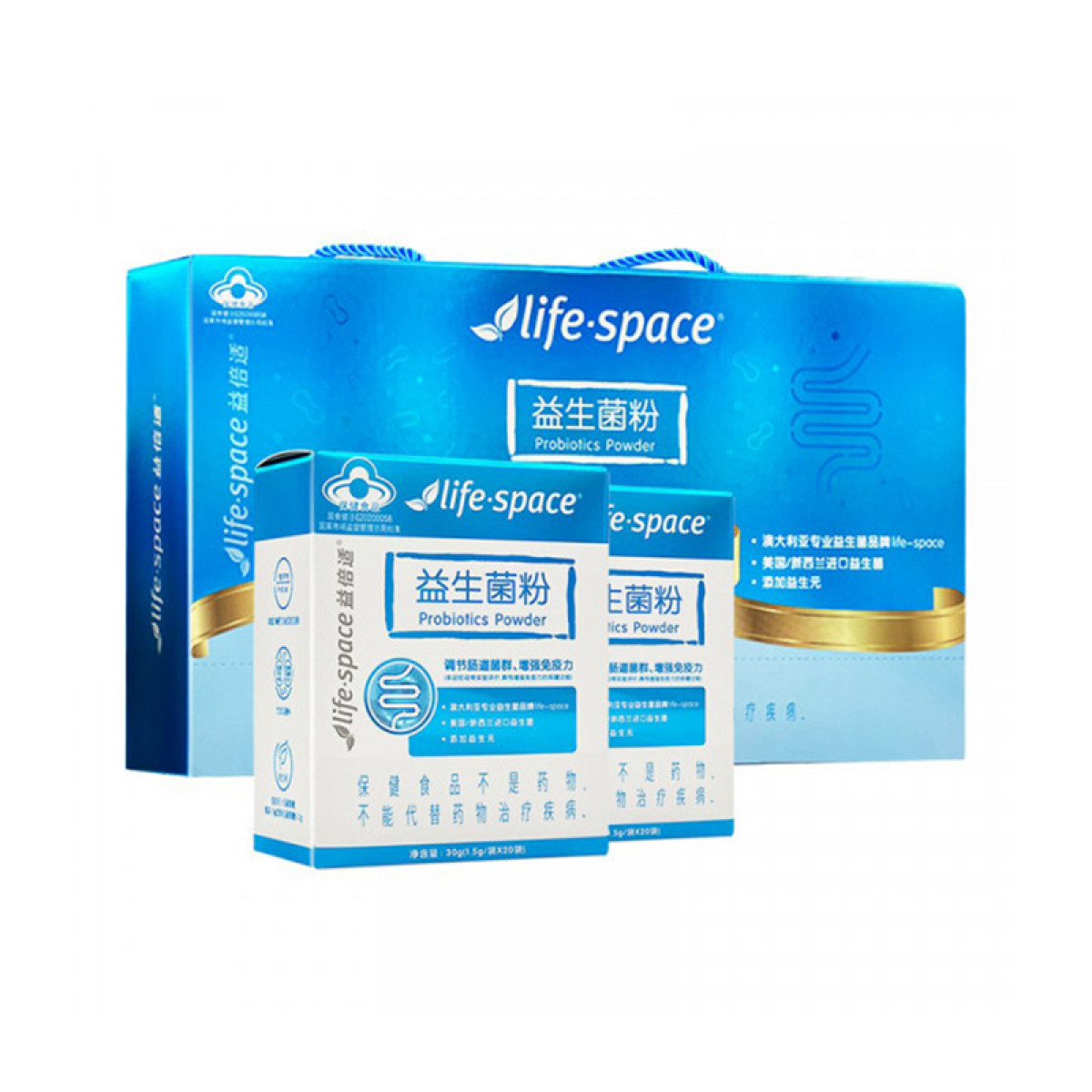 （巨邦佑）BJ+Life-Space益生菌粉（48袋）礼盒装