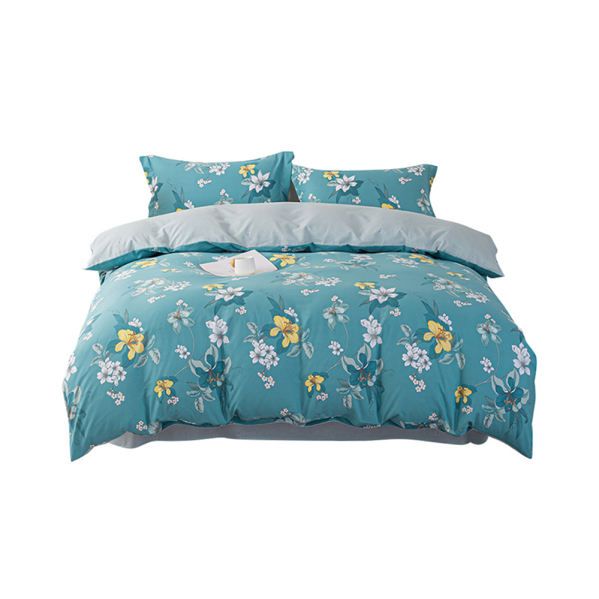 （健康快车）多喜爱暮雨阑珊 全棉纱布套件203*229cm 适用1.5、1.8米宽床