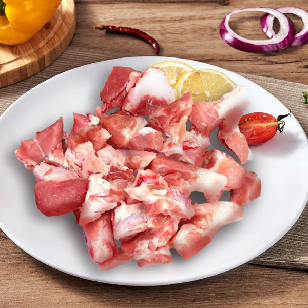 （超运·禾贸）家佳康带肉软骨500g（彩袋装）*5  冷鲜新鲜猪肉