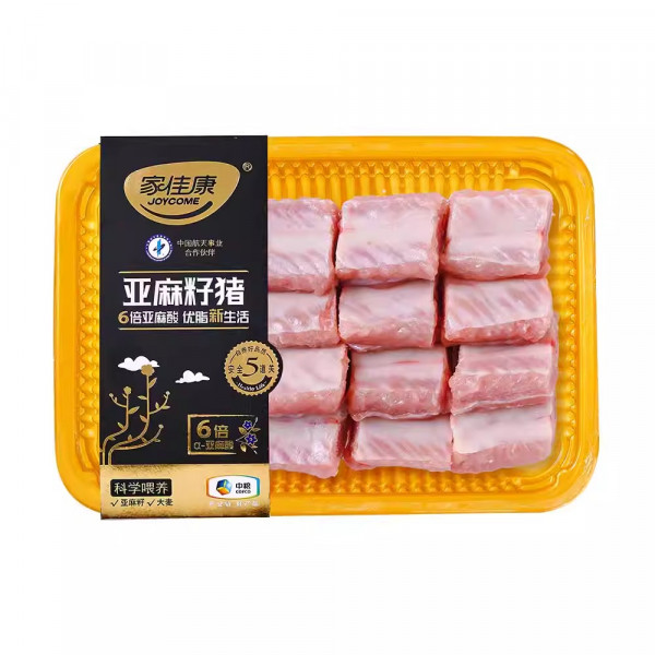 （超运·禾贸）中粮家佳康亚麻籽猪肉礼包666型3490g