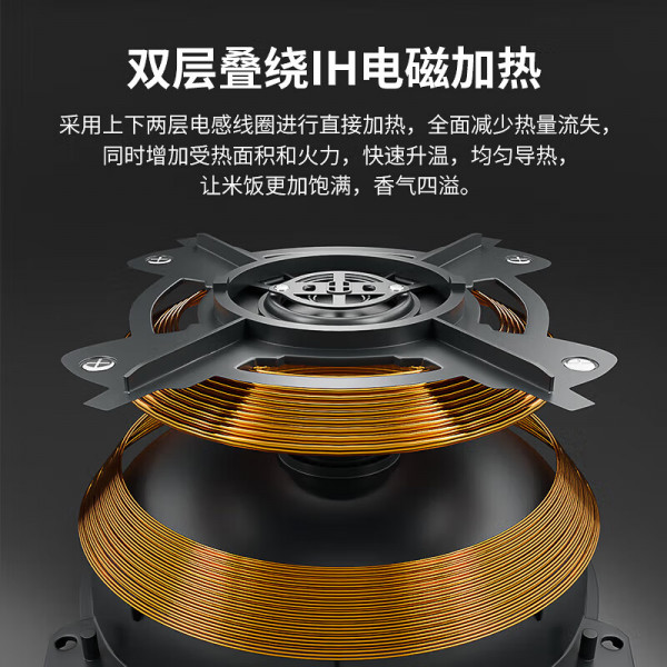 （超运·禾贸）TIGER 虎牌 国产IH电饭煲JPR-A10C白色