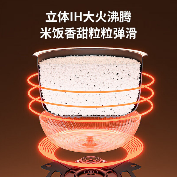 （超运·禾贸）TIGER 虎牌 国产IH电饭煲JPR-A10C白色