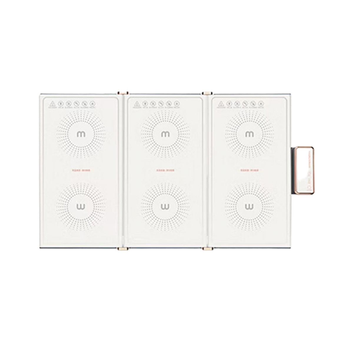 （中百）摩飞电器（Morphyrichards） 折叠暖菜板MR8300 630*380*12mm  热菜板保温板饭菜保温板加热菜板餐桌加热板热饭板