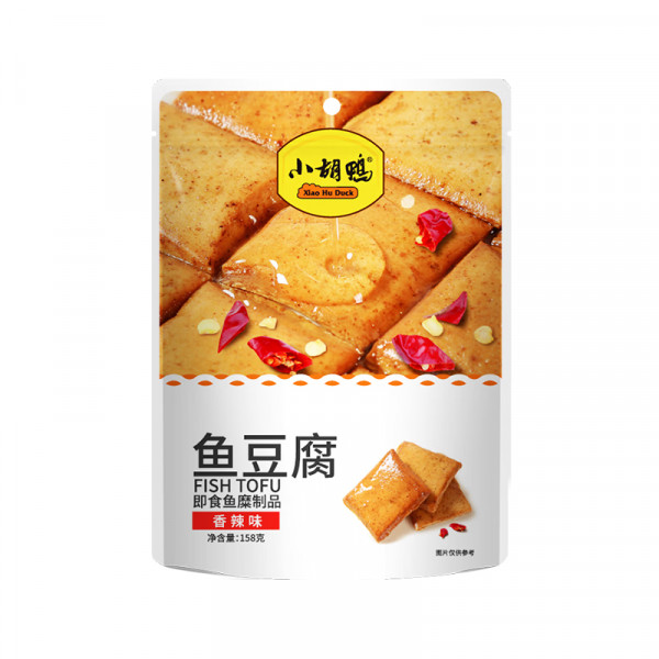 （巨邦佑）BJ+小胡鸭鱼豆腐158g*3 卤味即食零食