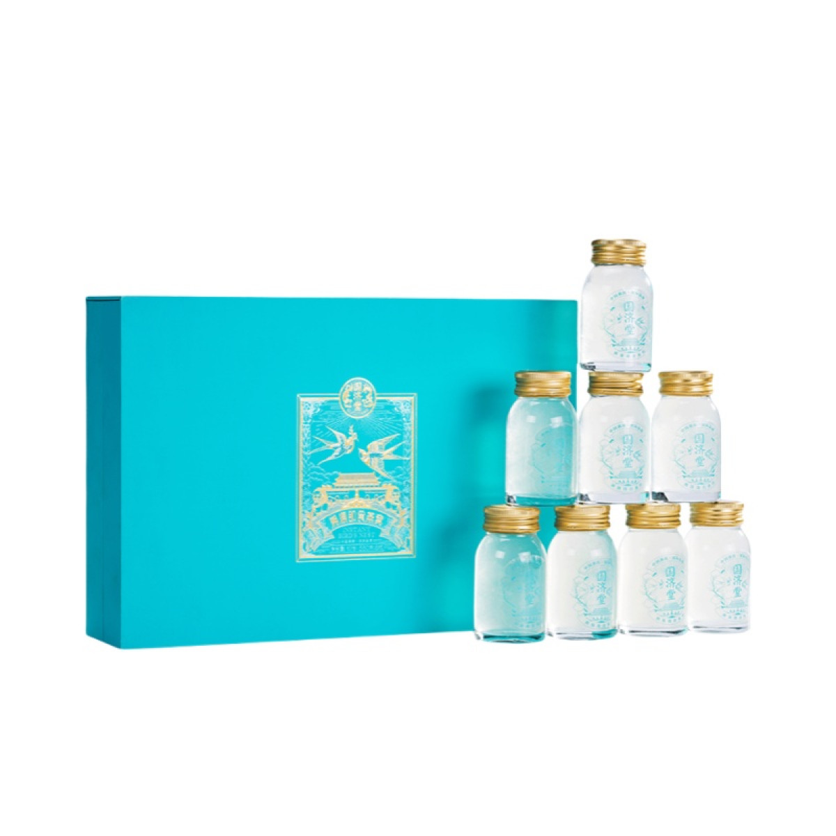 (世星阳光) 国济堂.幸福美满溯源即食燕窝礼盒（75g*8)  高端礼盒女性孕期滋补节日礼送女友妈妈燕窝礼