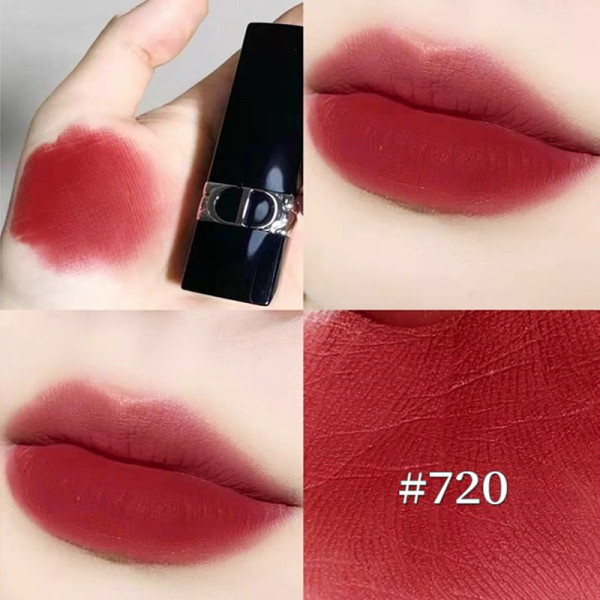 （超运·禾贸）迪奥唇膏720丝绒豆沙色（MY)  豆沙红棕3.5g唇膏化妆品