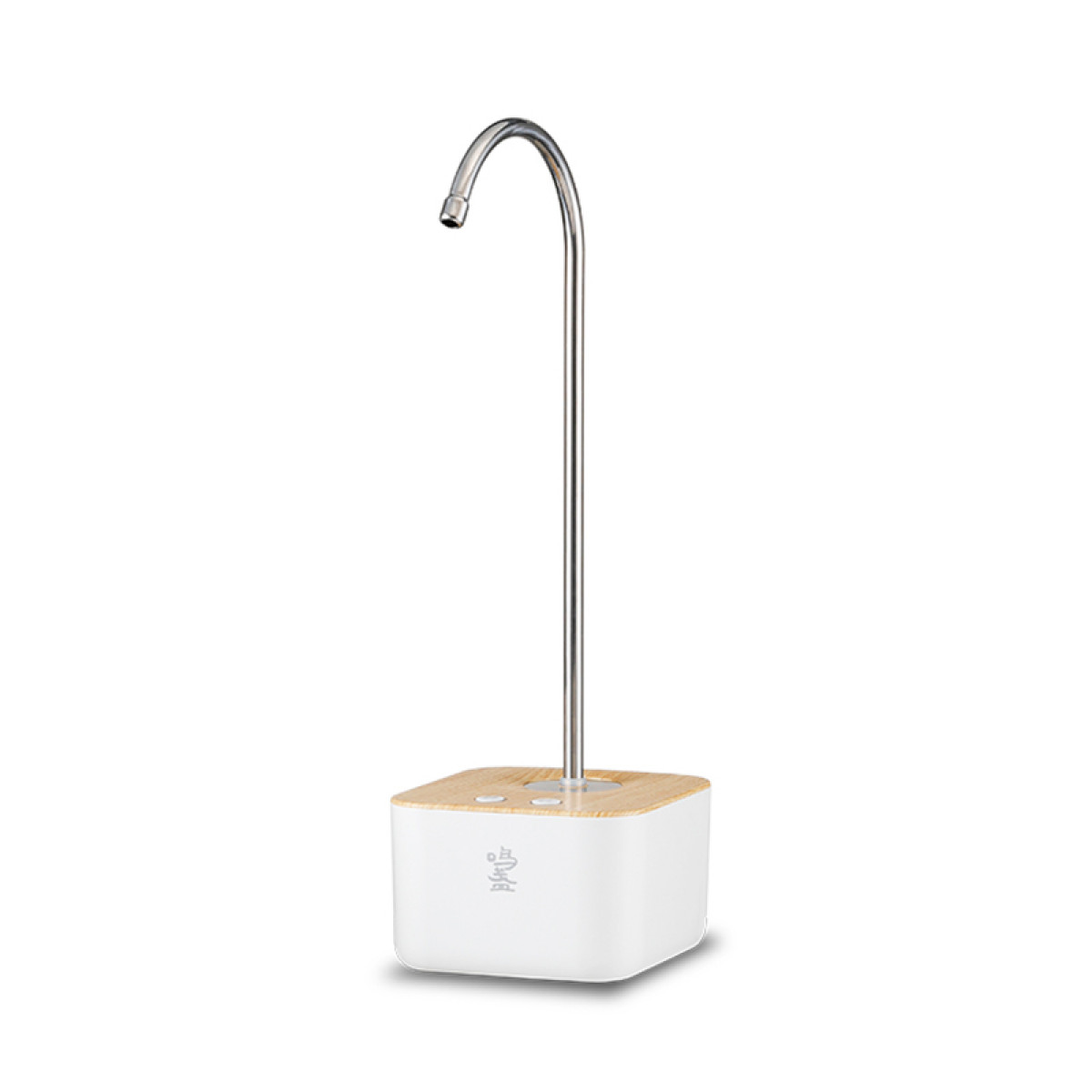 （超运·禾贸）鸣盏无线上水器  MZ037A白色  自动上水器可旋转桶桌两用无线充电桶装水抽水器吸水泵压水器