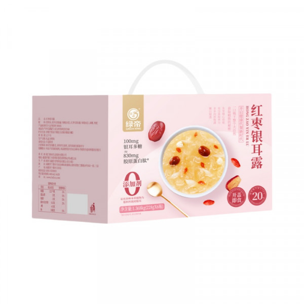 (世星阳光) 绿帝红枣银耳露1.368kg（228g*6瓶）0添加0脂肪
