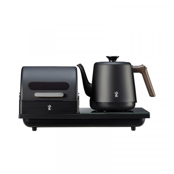 （超运·禾贸）鸣盏多功能烧水壶  MZ151B 全自动上水壶紫外线杀菌消毒烘干一体底部上水茶台多段控温烧水壶电热水壶嵌入式电茶炉茶具套装 0.8L