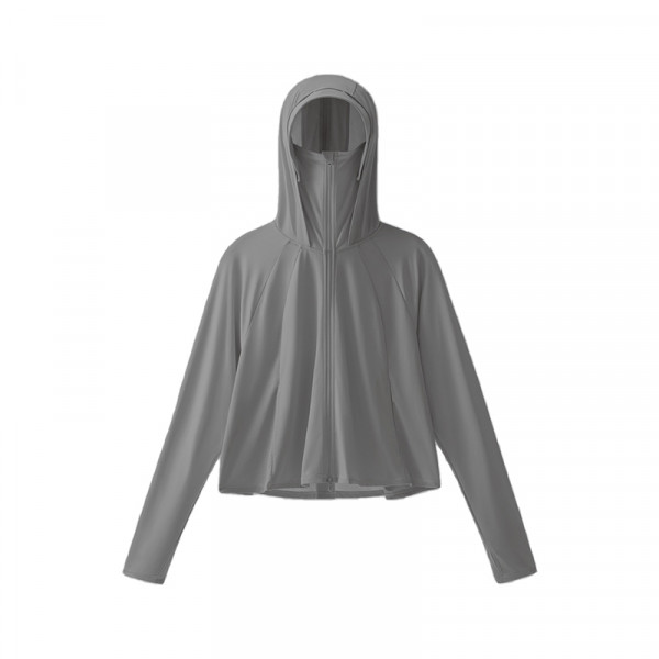 （巨邦佑）BJ+水冰凌日式防紫外线透气防嗮衣 多色新款夏季防紫外线冰丝宽松防晒服轻薄透气上衣