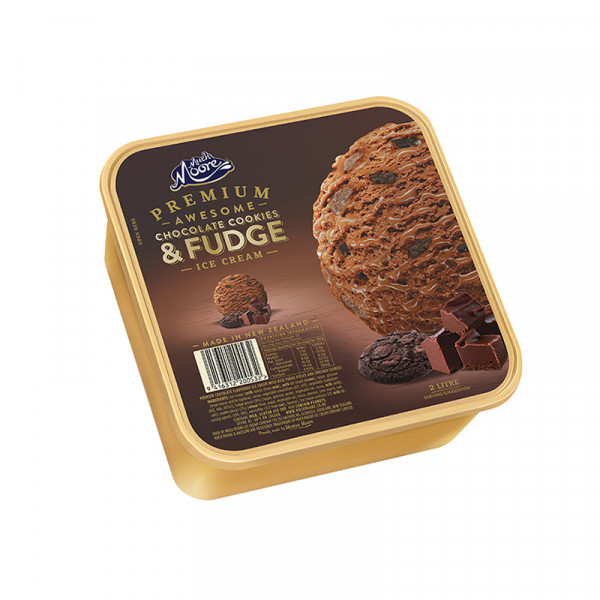 （巨邦佑）BJ+玛琪摩尔家庭囤货组合 2L金盒*2+1L圆桶+挖球勺新西兰进口桶装冰激凌全乳脂奶香