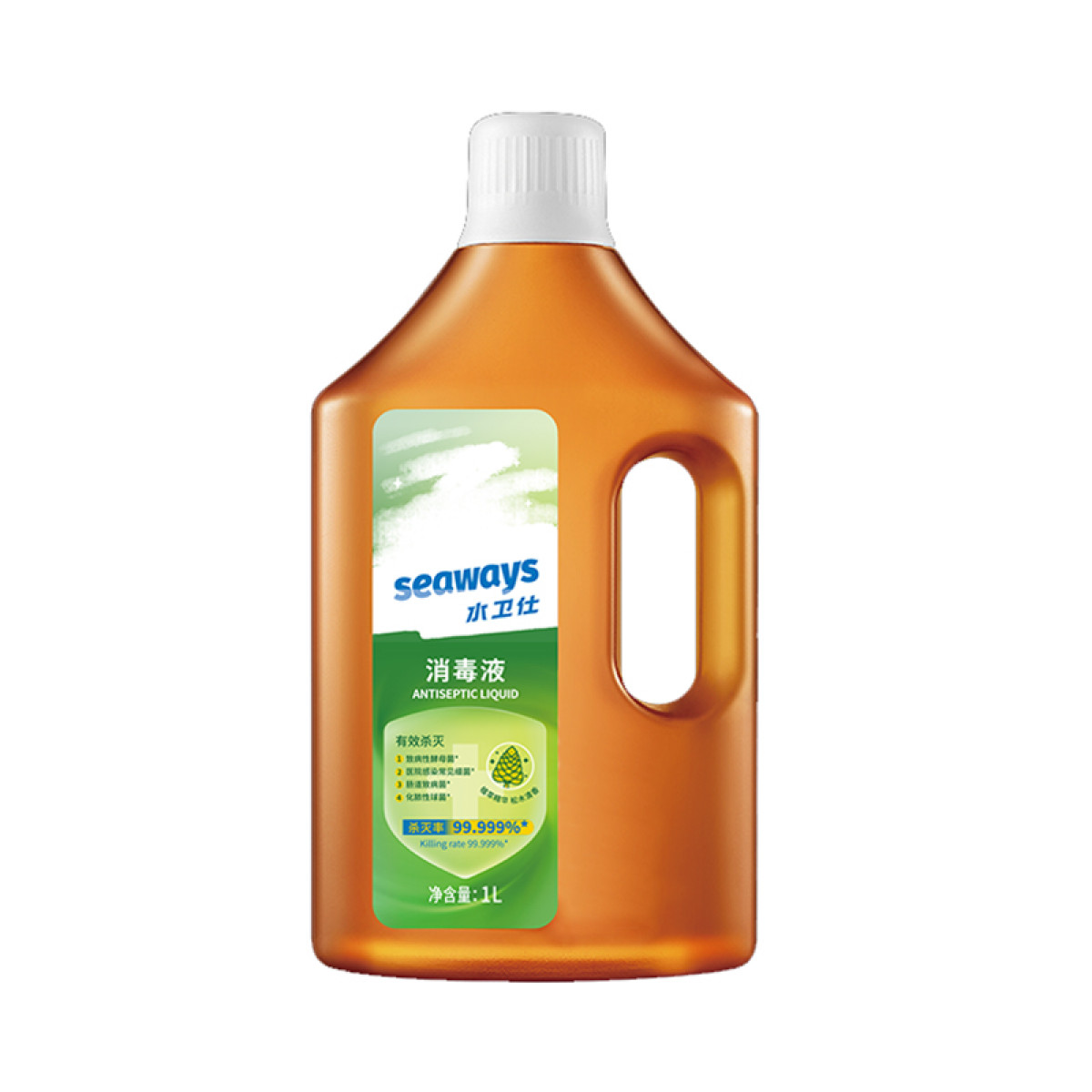 （中合誉品）水卫仕消毒液1L 杀菌衣物地板玩具宠物用品等消毒水