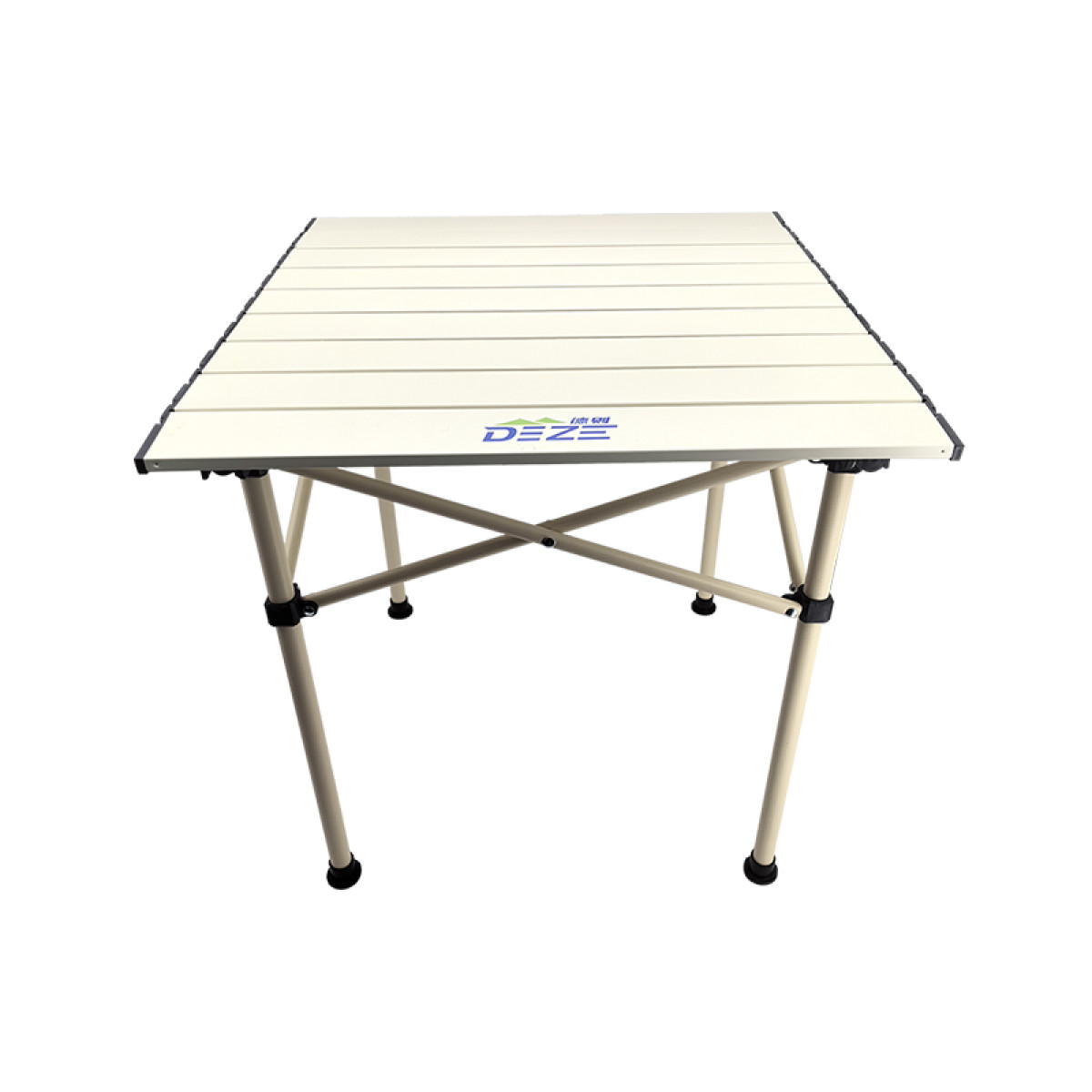 （康恩） 德则折叠方桌户外露营便携野餐可折叠餐桌四方桌白色DEZ-ZDF07
