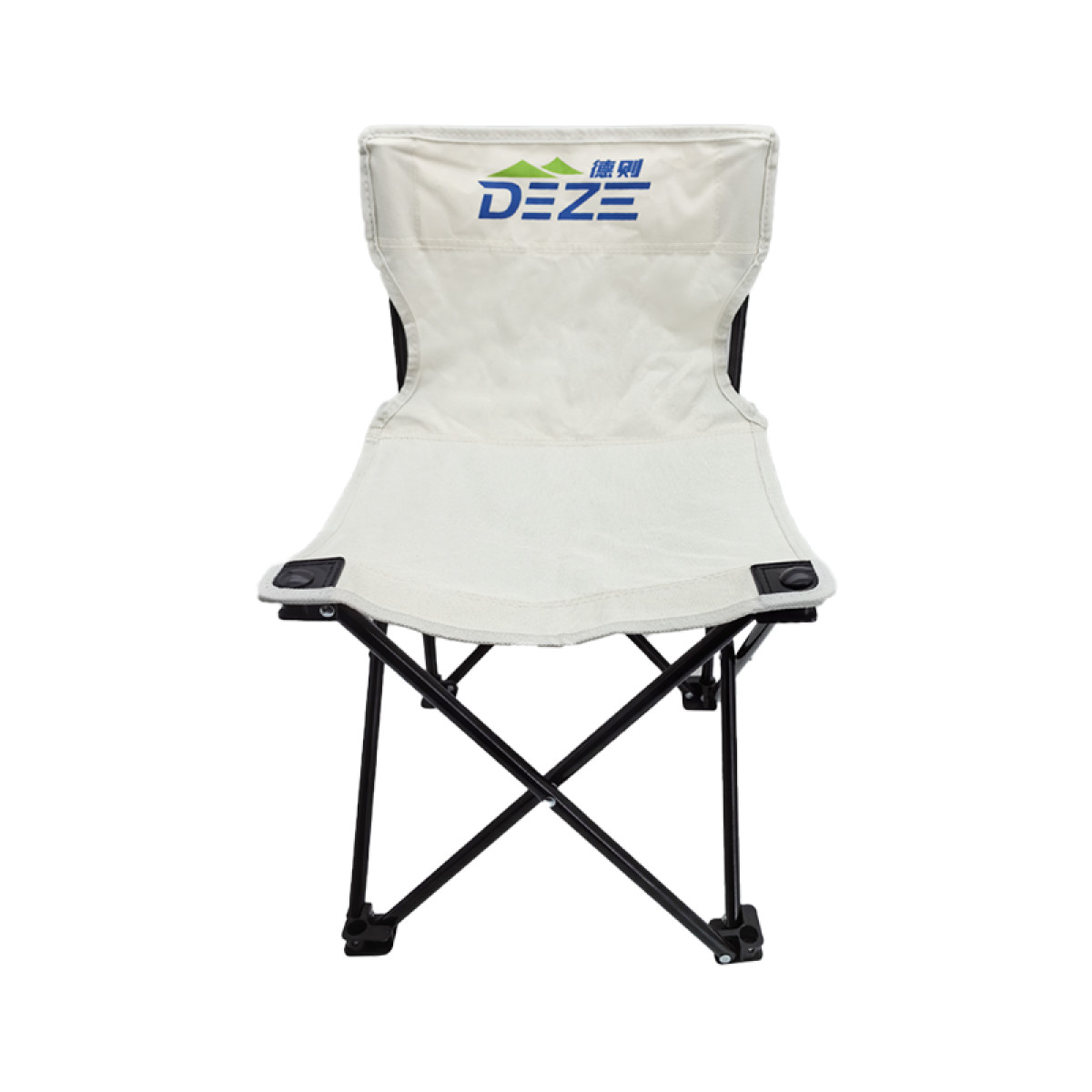 （康恩） 德则户外露营野餐装备便携椅子轻便折叠椅米色DEZ-ZDY02