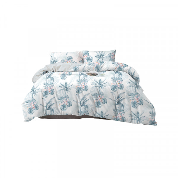 （康恩）罗莱LOVO家纺新疆棉四件套手感柔软繁花若梦200*230cm