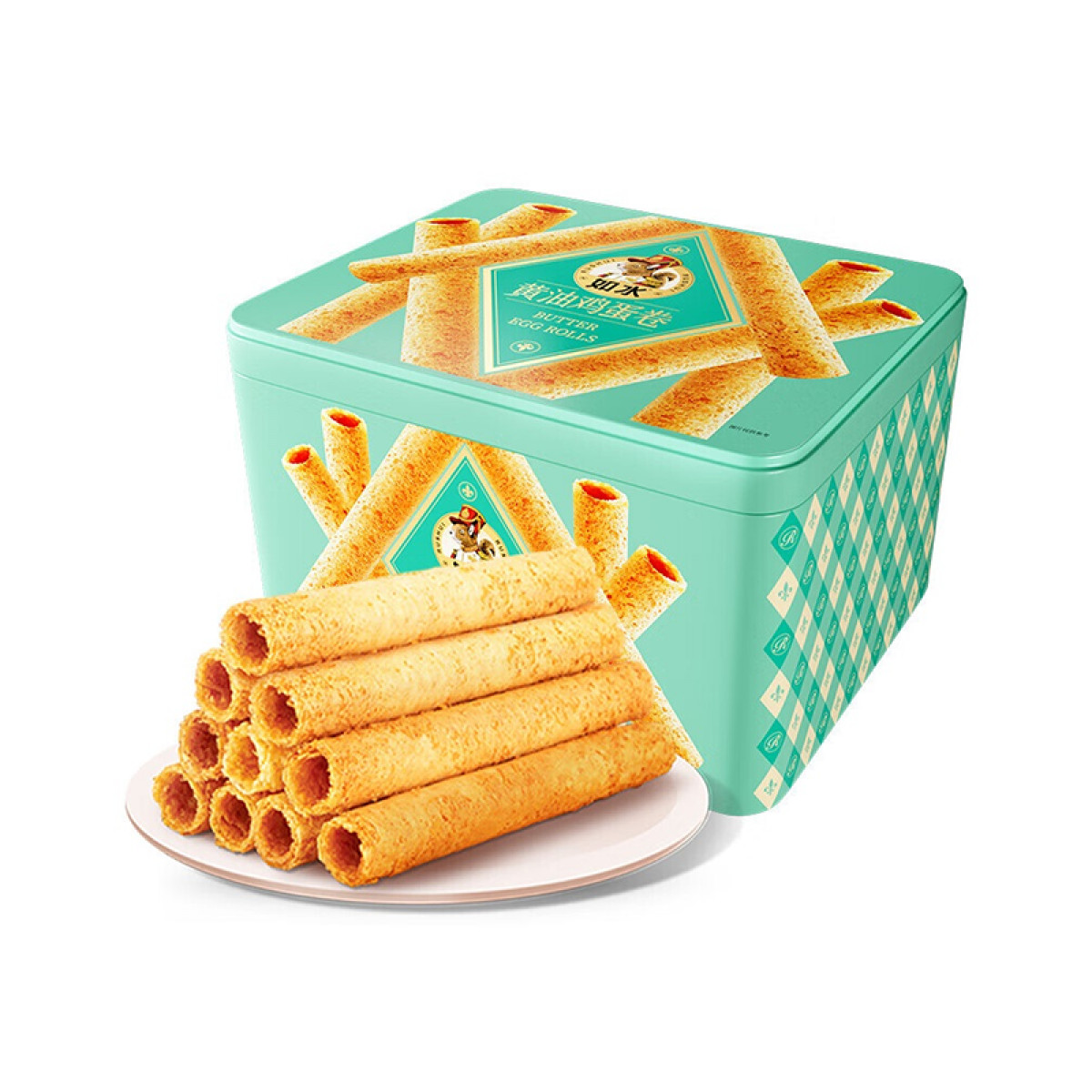 正大 （CP）如水黄油鸡蛋卷480g办公零食零嘴下午茶【全国包邮】