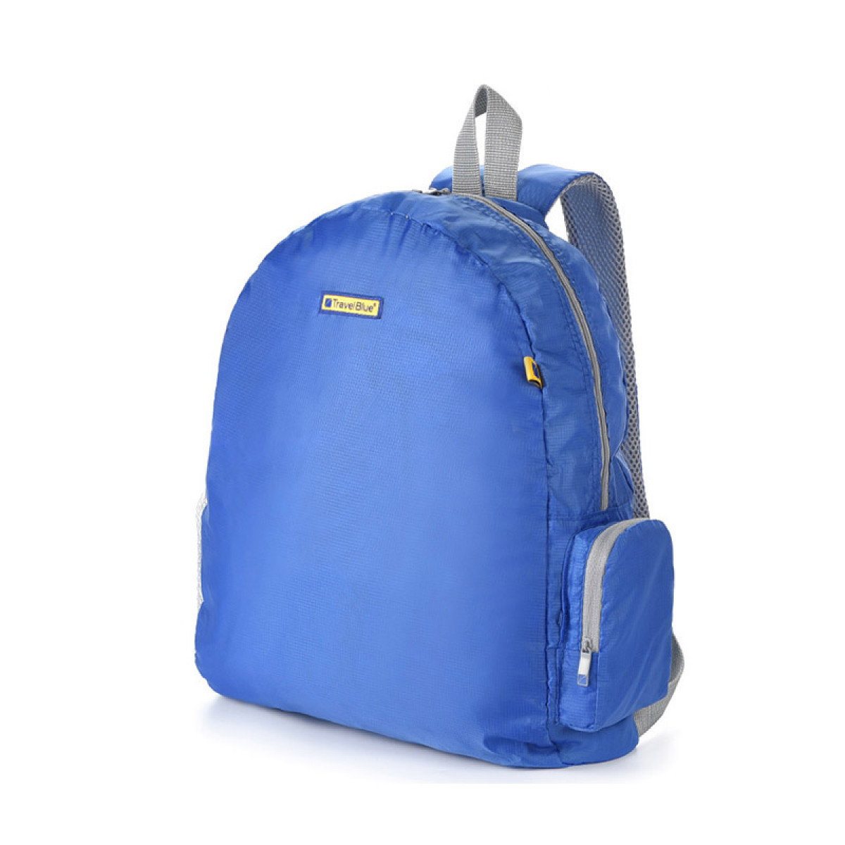 （超运·禾贸）英国蓝旅Travel Blue大号折叠双肩包068  男女通用户外旅行防泼水可折叠收纳双肩包 蓝色