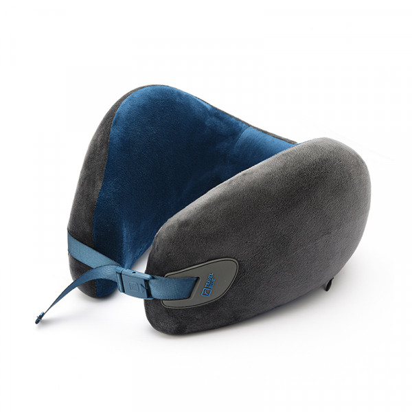 （超运·禾贸）英国蓝旅Travel Blue无限颈枕209蓝色   记忆棉u型枕V型托扶稳固护颈高铁飞机旅行护颈枕午睡颈枕