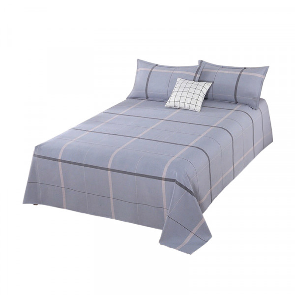 （中科惠橙）非遗 · 百布堂纯棉粗布三件套2.0 床单：200*230cm  枕套：48*74cm