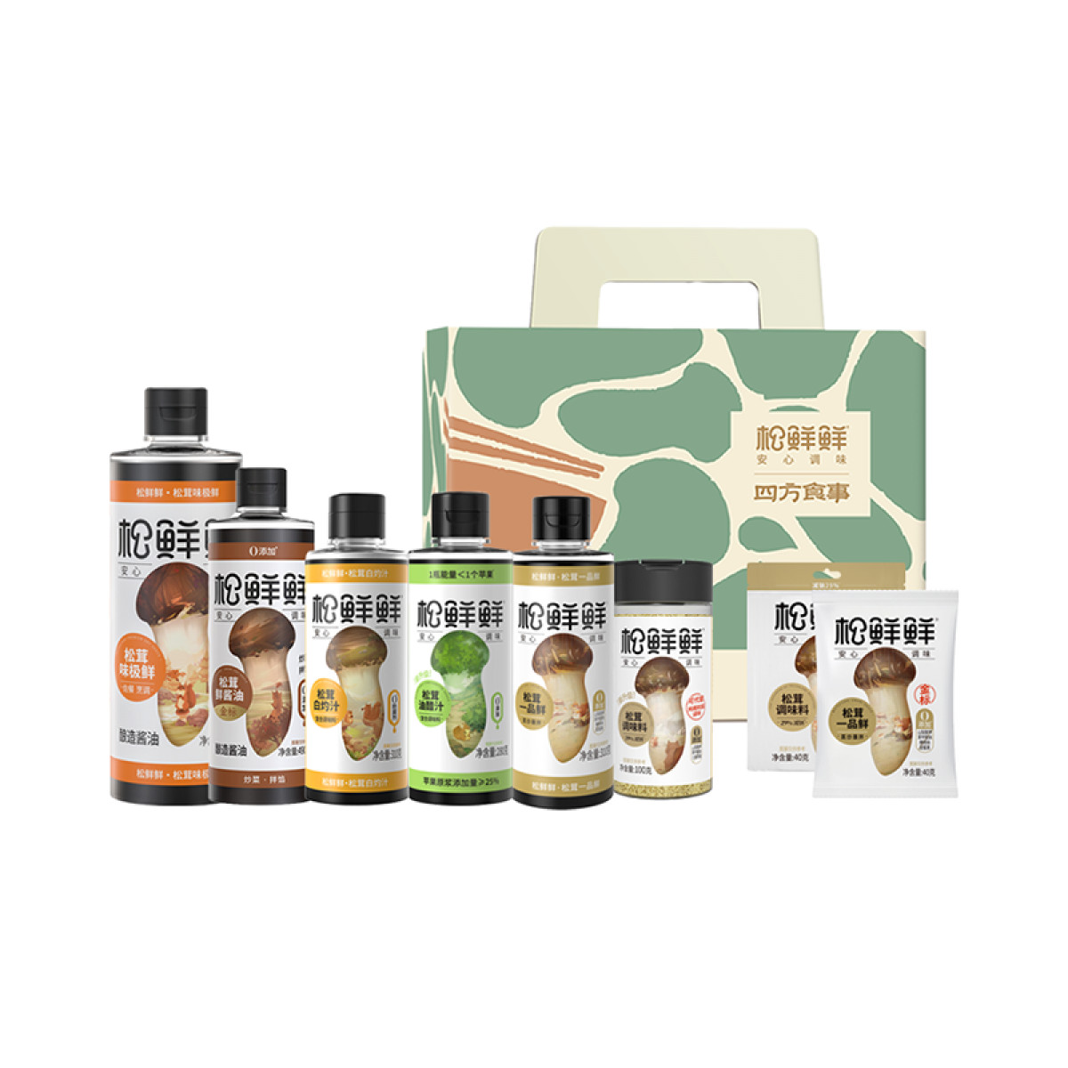 正大 （CP）松鲜鲜 四方食事(定制款)1080g+990ml厨房调味安心调料【全国包邮】