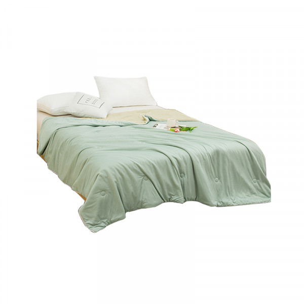 （康恩）维科家纺凉感双温夏凉被-清新绿 150*200双面双感清凉入梦