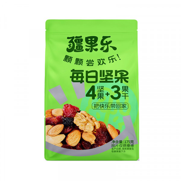 （世星阳光）疆果乐每日坚果175g  零食干果仁炒货礼盒   精心烘制 坚果香醇 酥脆爽口