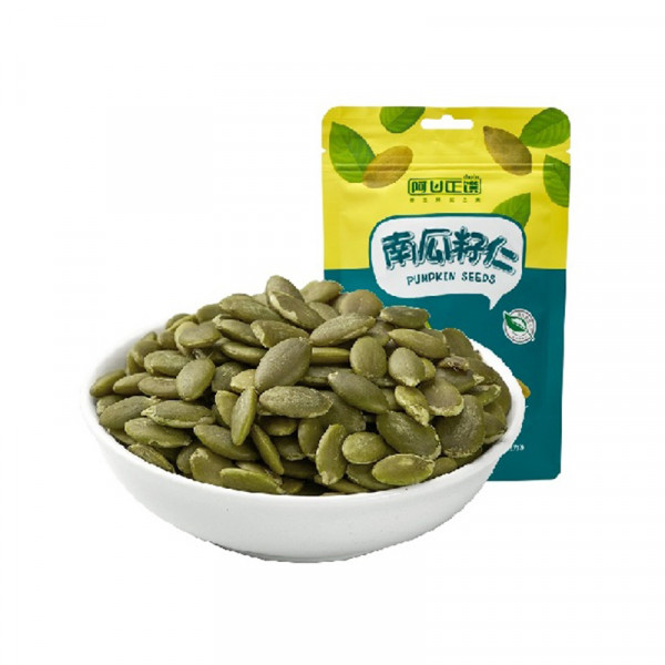 （巨邦佑）R+阿甘正馔原味南瓜子仁102g*3袋 新货无壳熟南瓜籽炒货坚果零食小吃