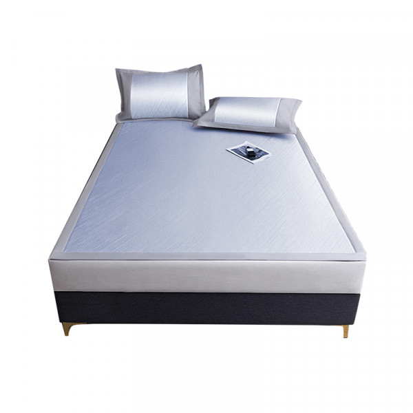 （康恩）维科LJ夏日冰丝席三件套-蓝 凉感面料吸湿透气可机洗水洗