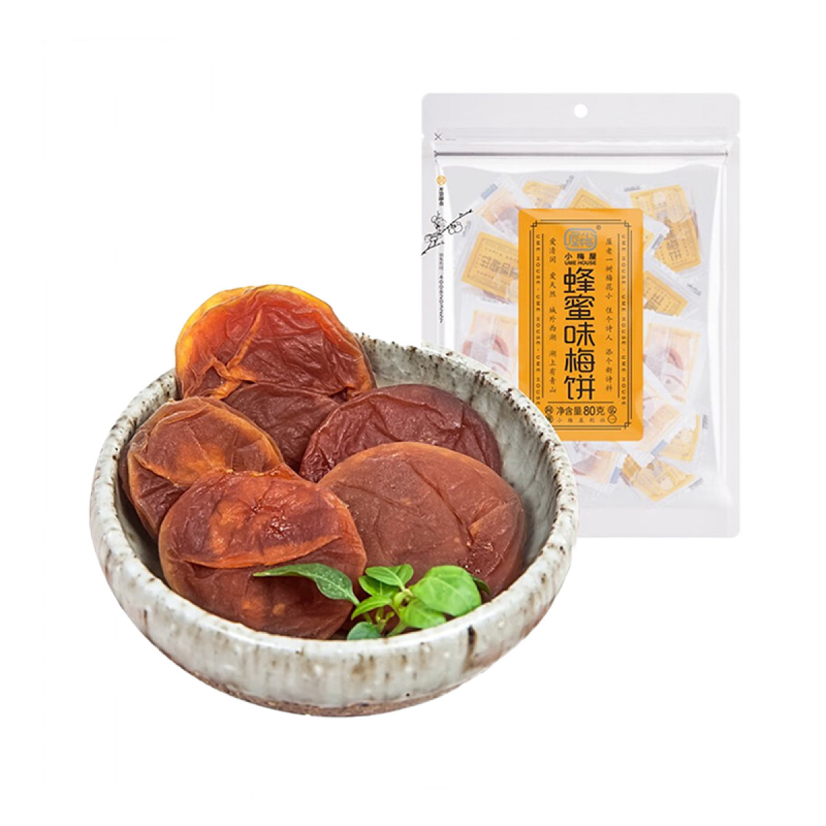 （中合誉品）小梅屋-蜂蜜味梅饼80g