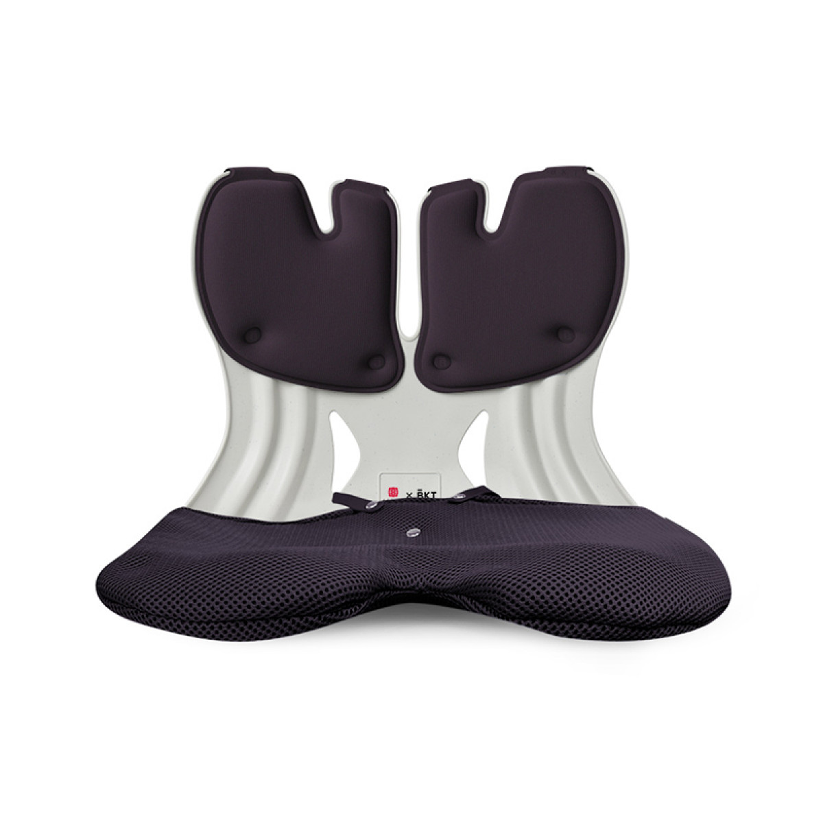 （康恩）BKT人体工学护腰坐姿椅（加大版黑色带坐套）