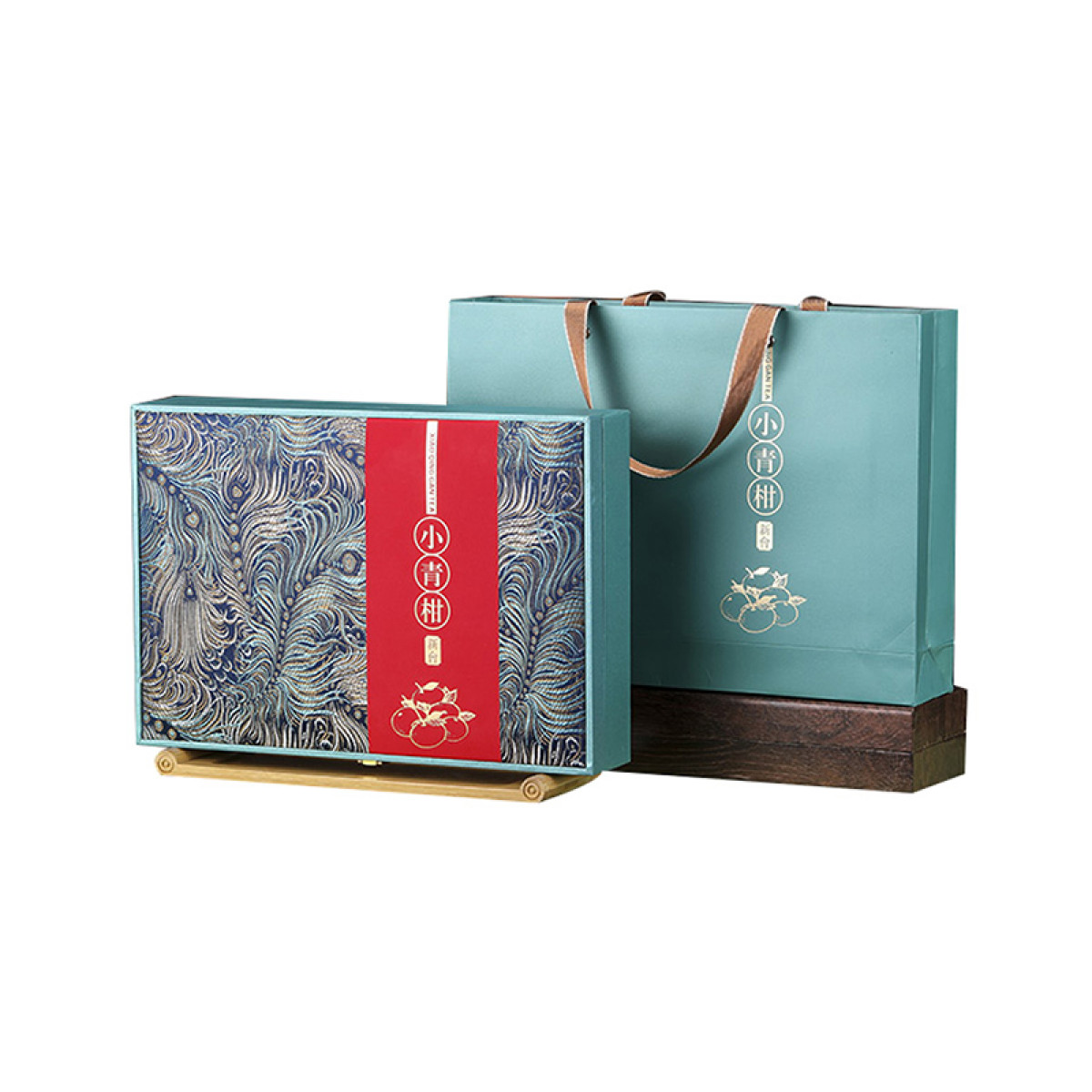 （康恩）素言茶坊 孔雀礼盒2010年小青柑普洱新会小青柑