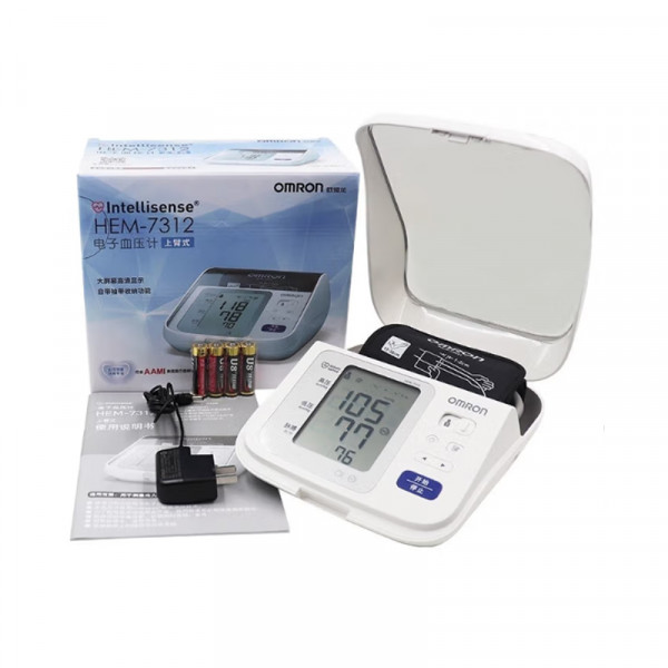 （超运·禾贸）欧姆龙家用电子血压计 HEM-7312  电子血压计血压测量仪血压仪家用精准血压测量医用血压计