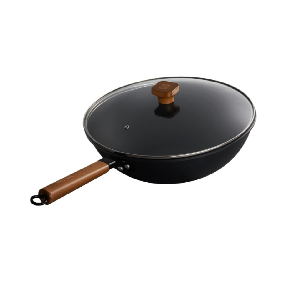 （世星阳光）+WY  苏拉食光 精铁炒锅32cm  不粘锅 无涂层 铁锅 轻量家用炒菜锅