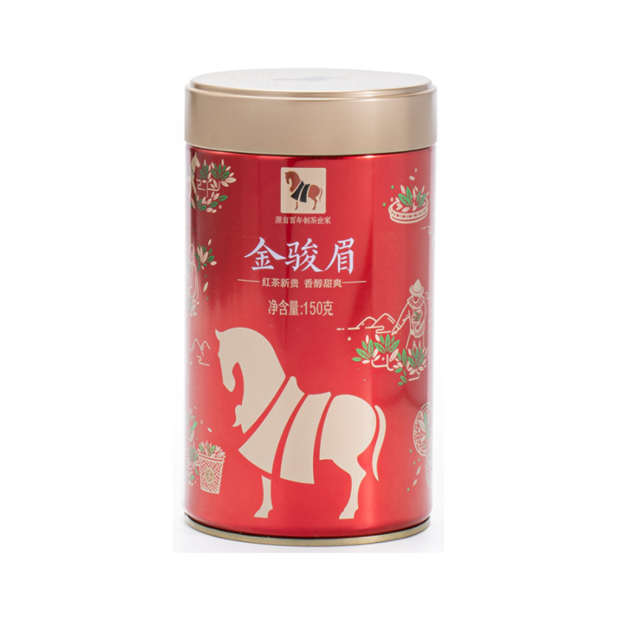 正大 （CP）八马茶业 品韵金骏眉红茶150g好茶红茶茶叶【全国包邮】