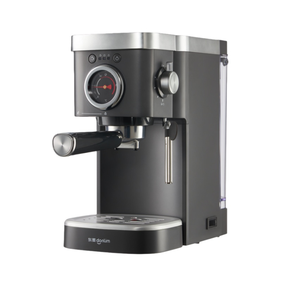 （世星阳光）+东菱（Donlim）咖啡机DL-6400 高压萃取蒸汽打奶泡20bar 半全自动意式浓缩