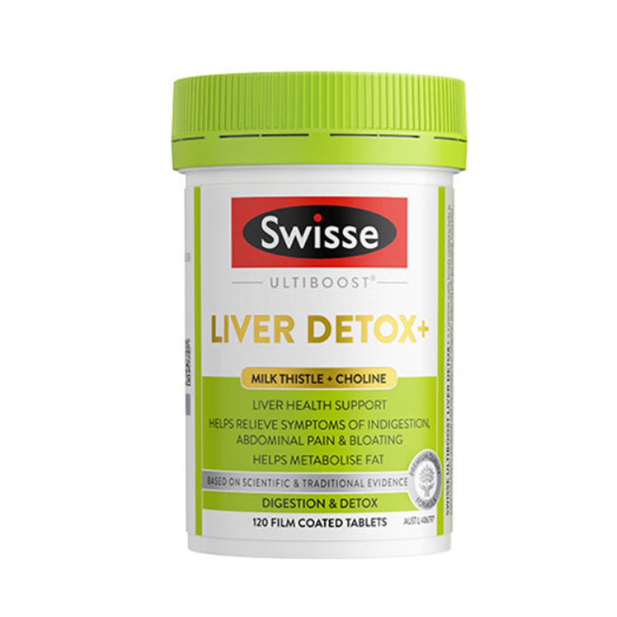 （超运·禾贸）Swisse斯维诗 奶蓟草护肝片 120粒  二代