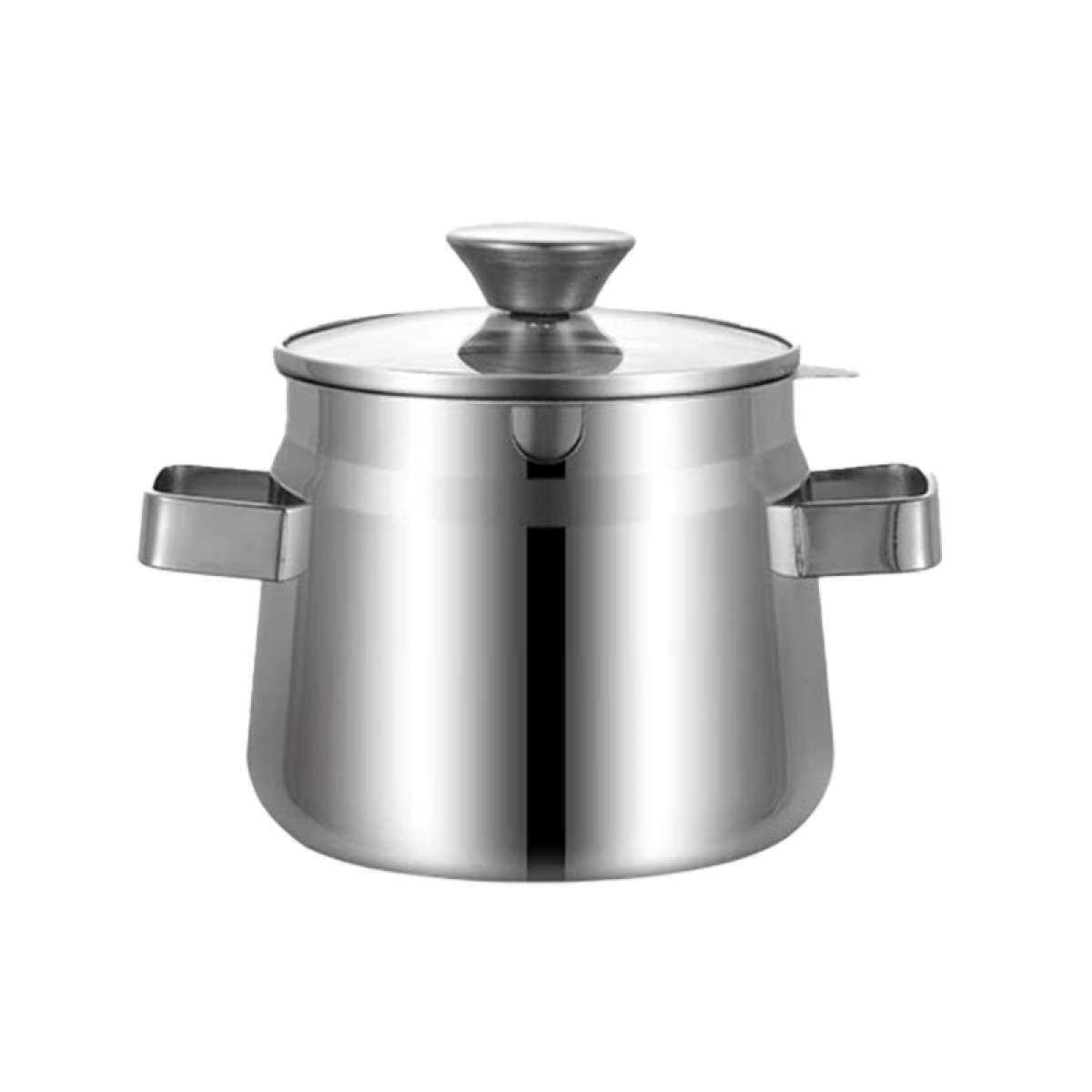 （巨邦佑）BJ+物芯质造316L亮光猪油罐 食品接触用猪油罐大容量双耳易端严选316L不锈钢