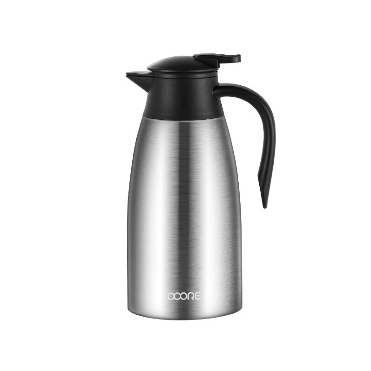 （巨邦佑）BJ+物芯质造真空不锈钢保温壶2L 大容量24小时长效保温密封不漏